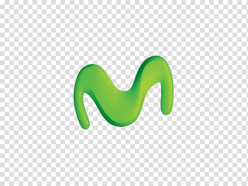 green wave illustration, Movistar Logo transparent background PNG clipart