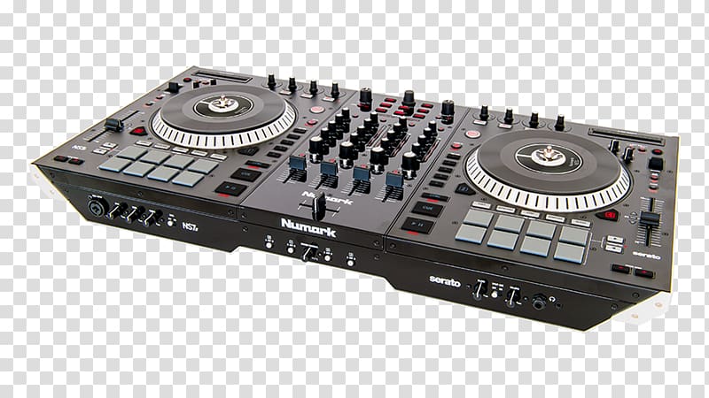 DJ controller Audio Mixers Disc jockey Numark Industries Virtual DJ, others transparent background PNG clipart