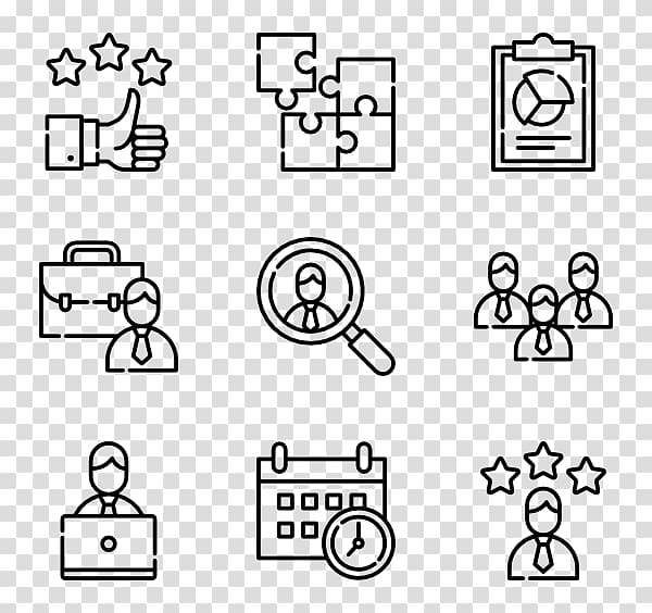 Icon design Computer Icons Graphic design, business linear icon transparent background PNG clipart