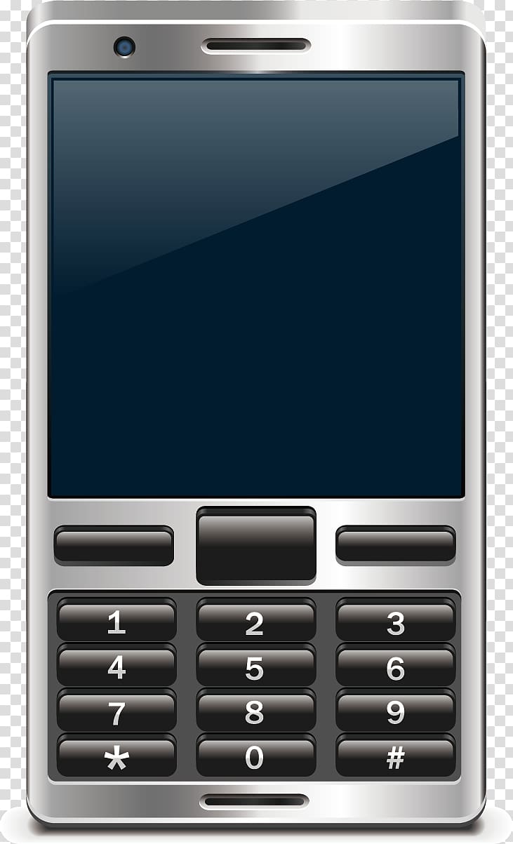 Feature phone Smartphone, Phone material transparent background PNG clipart