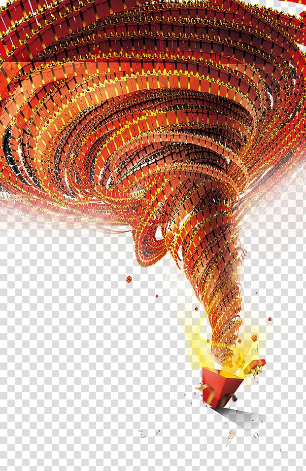 Tornado Computer file, Creative tornado ribbon transparent background PNG clipart