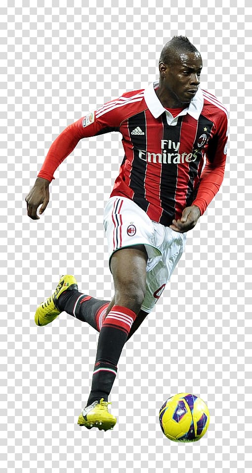 Mario Balotelli A.C. Milan Inter Milan Football Soccer player, football transparent background PNG clipart