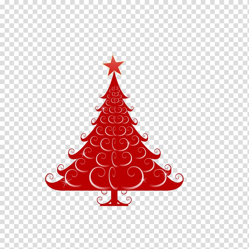 Christmas tree Christmas ornament Abstraction, Christmas Tree transparent background PNG clipart