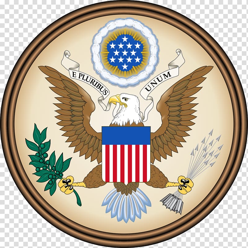 Great Seal of the United States E pluribus unum United States Congress, USA Coat of arms transparent background PNG clipart
