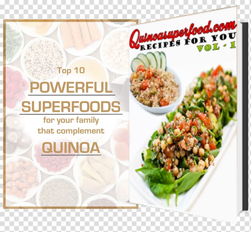 Vegetarian cuisine Asian cuisine Lunch Recipe Dish, Quinoa transparent background PNG clipart