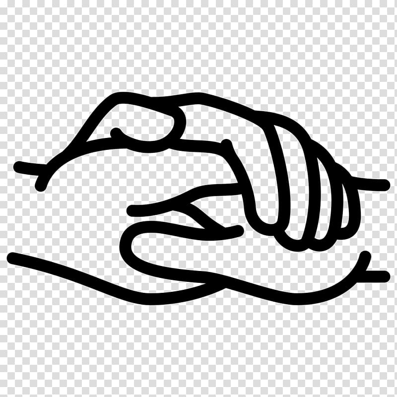 Line art Monochrome , handshake transparent background PNG clipart