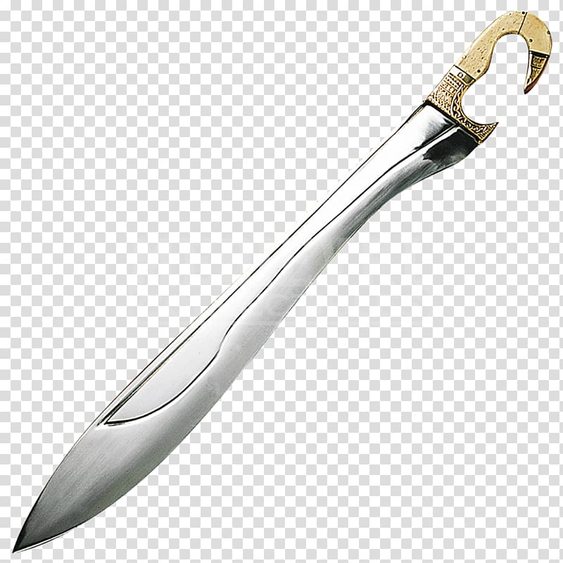 Ancient Greece Kopis Xiphos Sword Falcata, shivaji transparent background PNG clipart