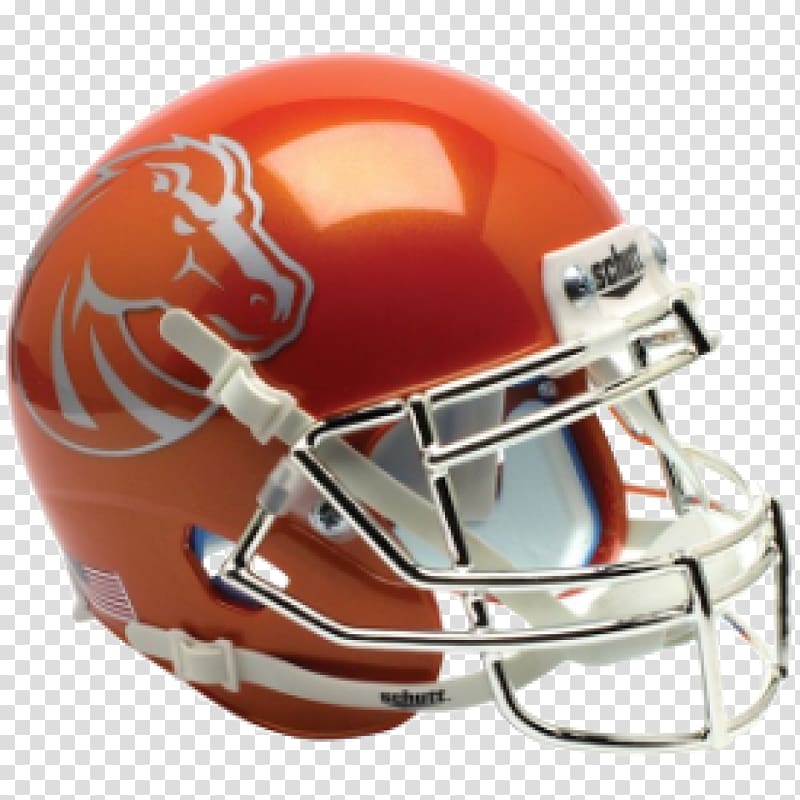 American Football Helmets Boise State University Boise State Broncos football Lacrosse helmet NCAA Division I Football Bowl Subdivision, Helmet transparent background PNG clipart