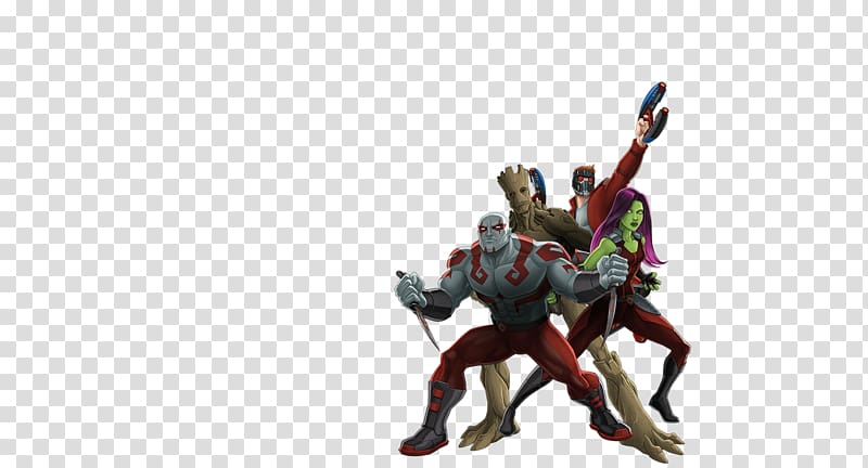 Figurine Legendary creature Animated cartoon, gamora Guardians Of The Galaxy transparent background PNG clipart