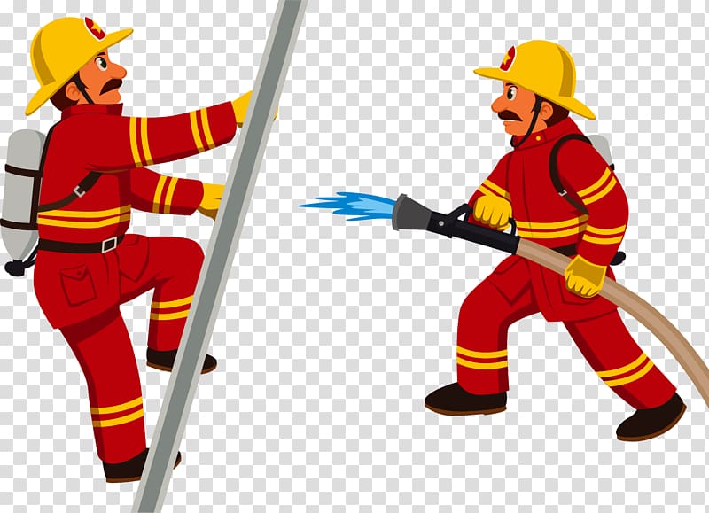 Firefighter Cartoon Fire department , Firemen transparent background PNG clipart