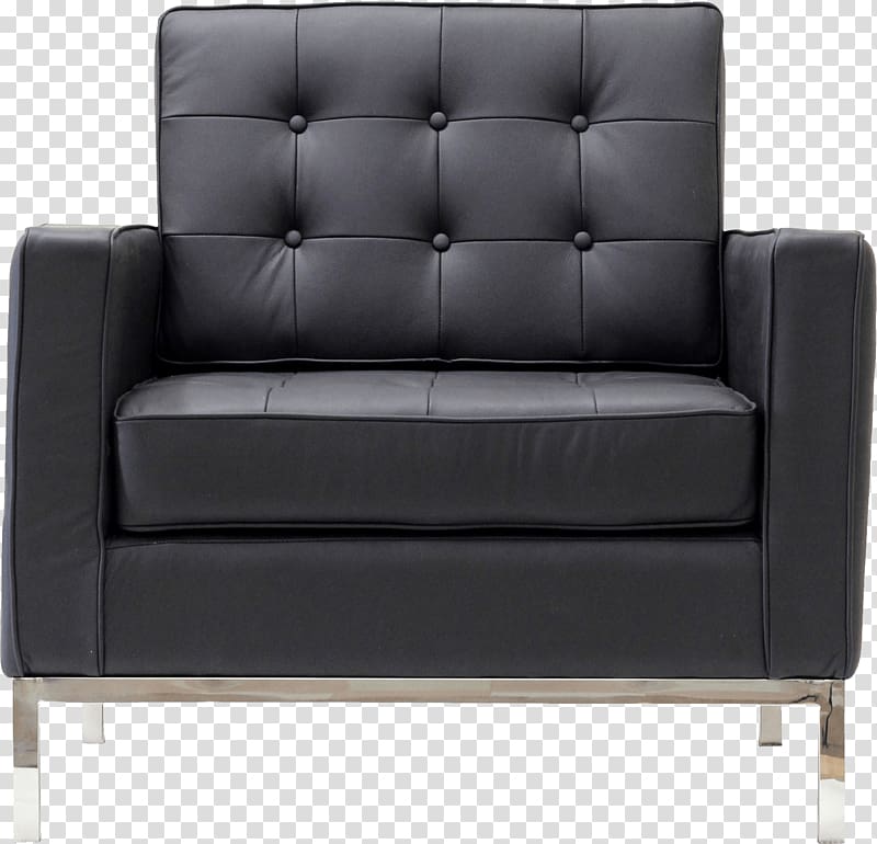 black leather armchair, Eames Lounge Chair Table Couch Bubble Miami: Event Furnishing Rentals, Black Armchair transparent background PNG clipart