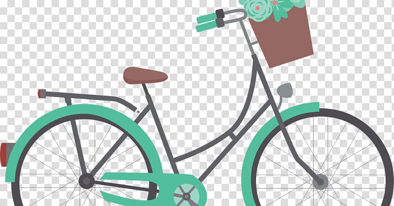 City bicycle Cruiser bicycle Cycling, Bicycle transparent background PNG clipart