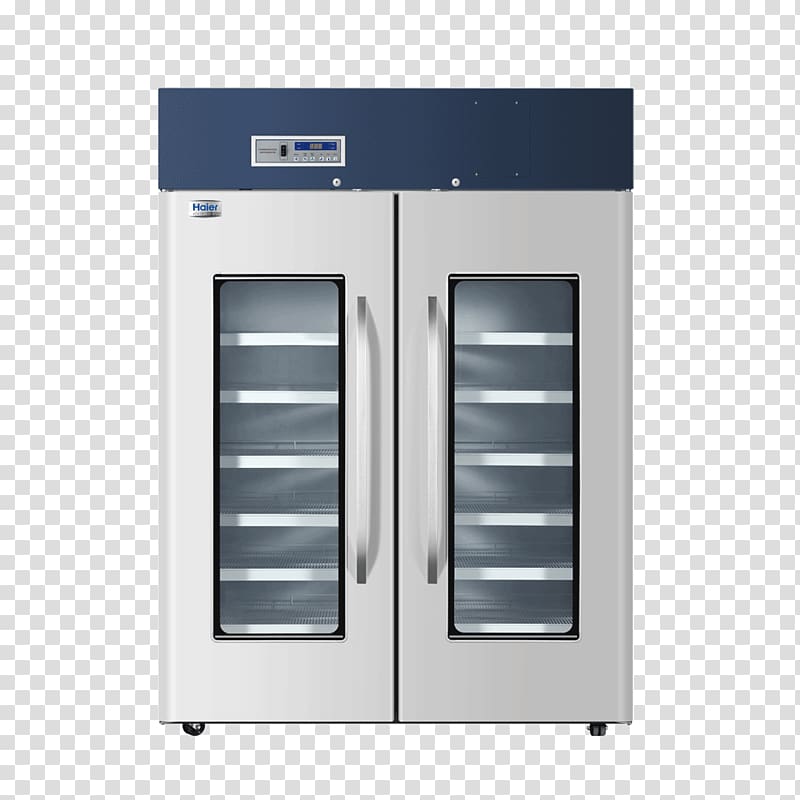 Vaccine refrigerator Haier Refrigeration Auto-defrost, refrigerator transparent background PNG clipart