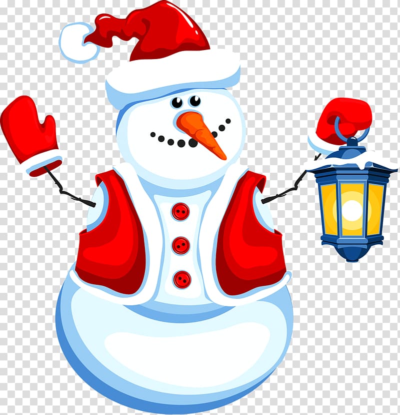 Santa Claus Christmas Snowman , snowman transparent background PNG clipart