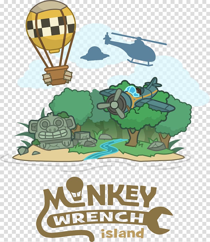 Poptropica Monkey wrench Spanners Island, island transparent background PNG clipart