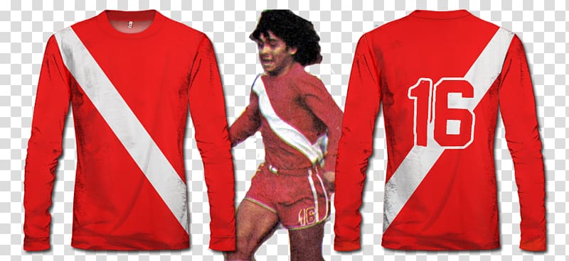 T-shirt Sleeve Outerwear ユニフォーム, diego Maradona transparent background PNG clipart
