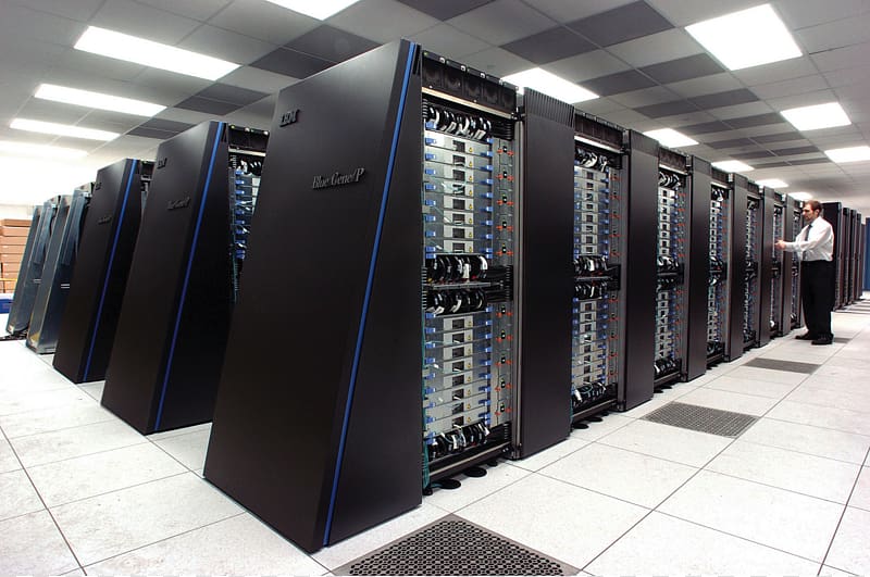 TOP500 Argonne National Laboratory Supercomputer Blue Gene IBM, Vintage Computer transparent background PNG clipart