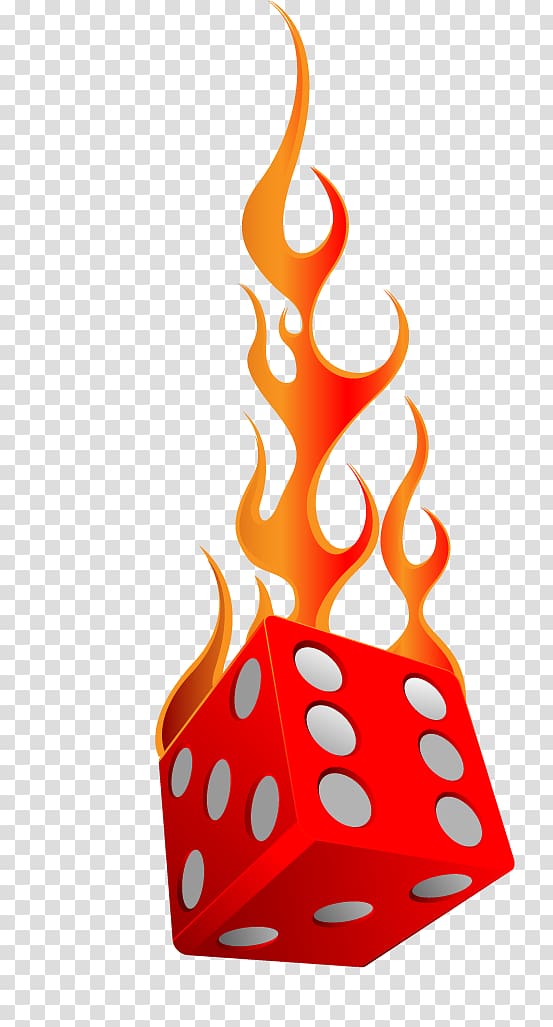 Dice Flame Fire Euclidean , Burn dice transparent background PNG clipart
