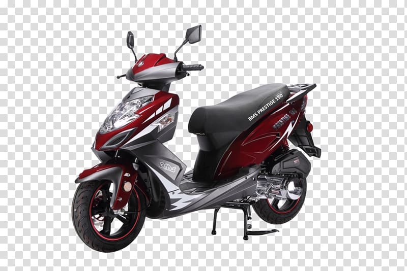 BMS Motorsports Scooter Car Motorcycle Moped, gas motor scooters transparent background PNG clipart