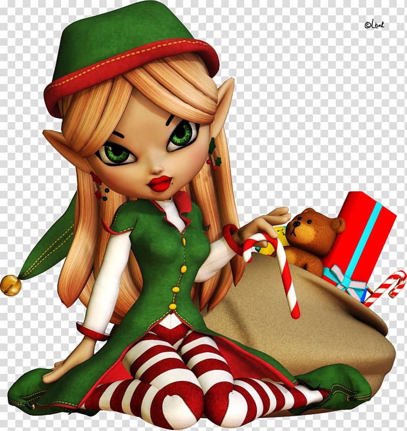 Christmas , Elf transparent background PNG clipart