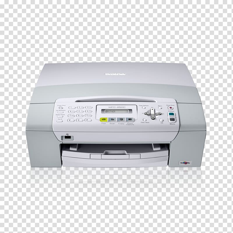 Multi-function printer Brother Industries Ink cartridge, printer transparent background PNG clipart