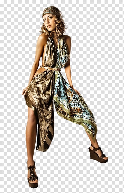 Dress Clothing Fashion design Shoulder Supermodel, Helal transparent background PNG clipart