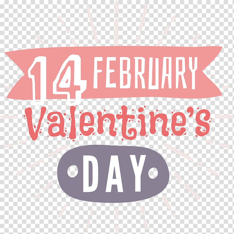 Drawing Euclidean February 14 Illustration, Valentine\'s Day transparent background PNG clipart