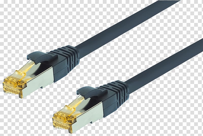 Patch cable Electrical cable Câble catégorie 6a Category 6 cable Electrical connector, Uf transparent background PNG clipart
