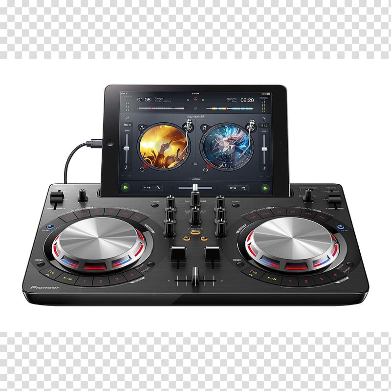 DJ controller Disc jockey Pioneer DJ Pioneer DDJ-WeGO3 Quality Electronics, Djm800 transparent background PNG clipart
