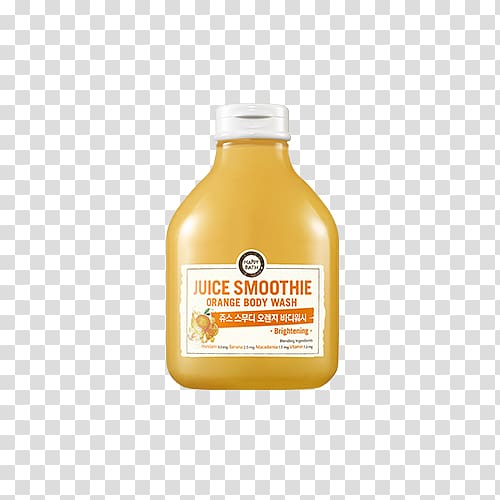 Smoothie Orange juice Orange drink Shower gel, orange Smoothie transparent background PNG clipart