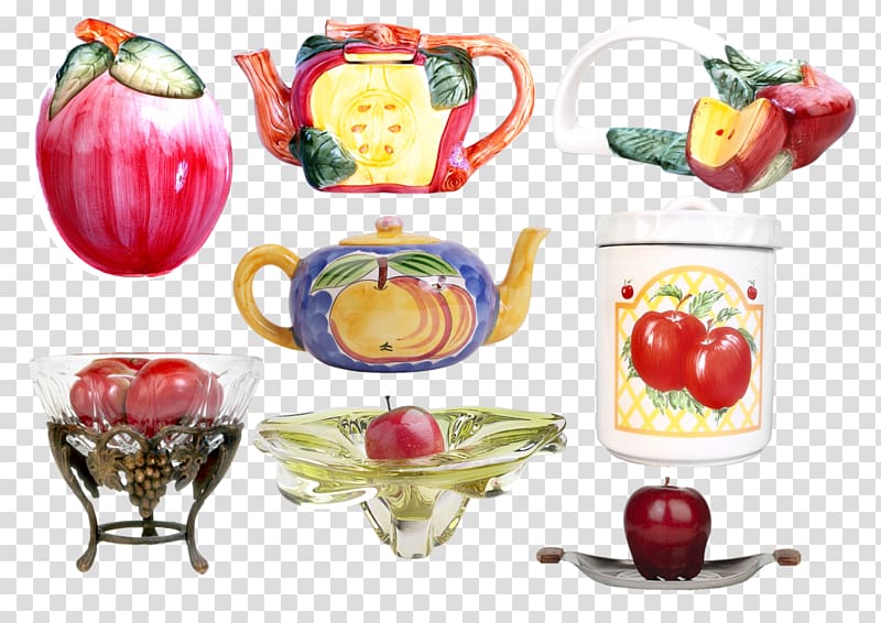 Apple Auglis Fruit Food, Variety of apples transparent background PNG clipart