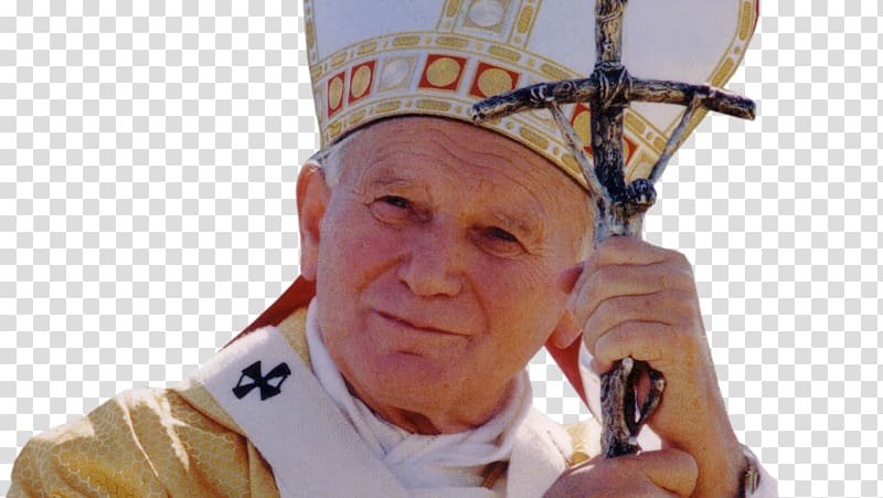 Pope John Paul II Poland Vatican City Kościół Saint, Jan 25 2017 transparent background PNG clipart