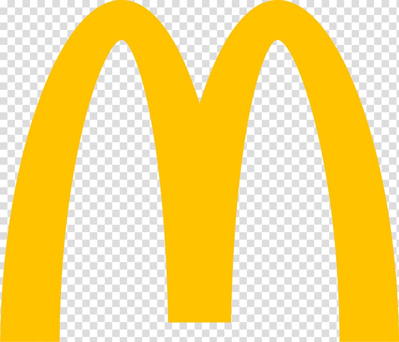 McDonald's logo, Yellow Angle Font, McDonald\'s logo transparent background PNG clipart