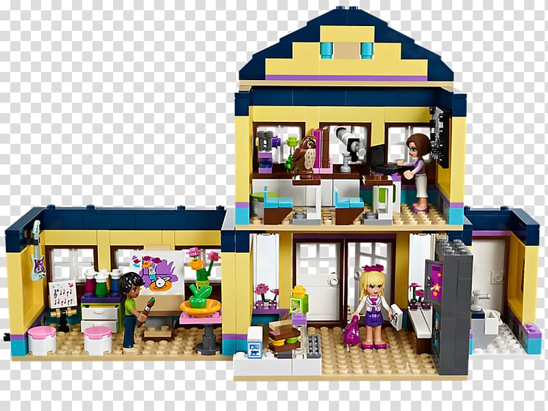 LEGO Friends 41005, Heartlake High Toy block, toy transparent background PNG clipart