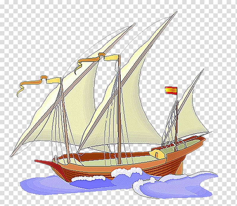 Sail Galleon Brigantine Schooner, sail transparent background PNG clipart