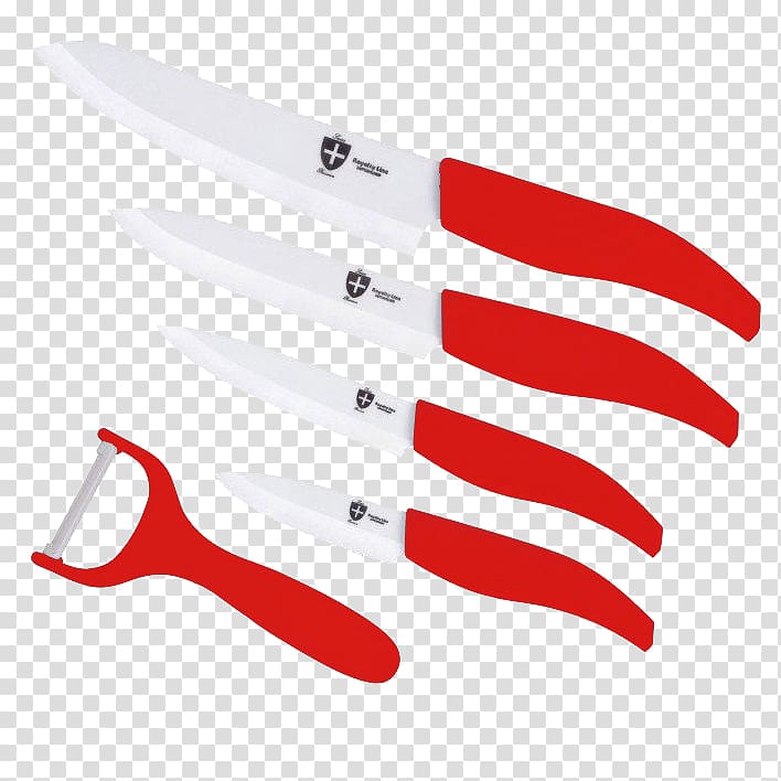Ceramic knife Ceramic knife Kitchen Knives Blade, Ceramic Knife transparent background PNG clipart