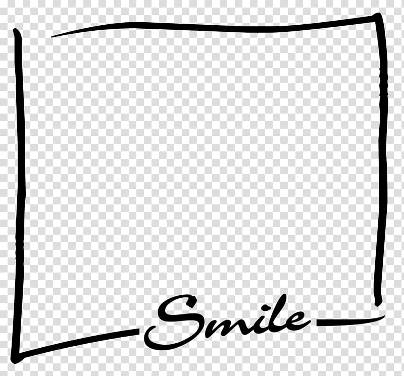 Smile Thought Quotation Happiness Infant, border rectangle transparent background PNG clipart