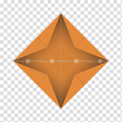 Paper Angle Four Corners Square Origami, origami transparent background PNG clipart