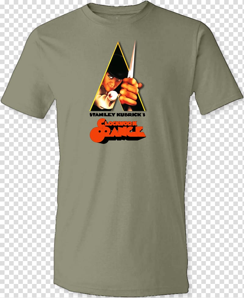 T-shirt United Kingdom A Clockwork Orange Sleeve, orange T Shirt transparent background PNG clipart