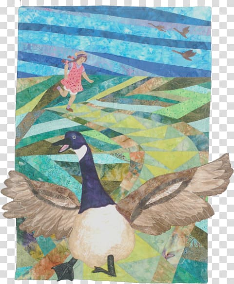 Duck Canada Goose Textile Anatidae, Wild Goose transparent background PNG clipart