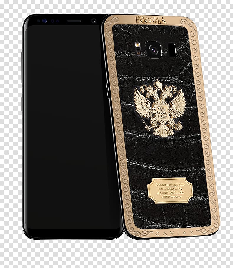 Apple onyx edition Caviar Gold Russia, samsung-s8 transparent background PNG clipart