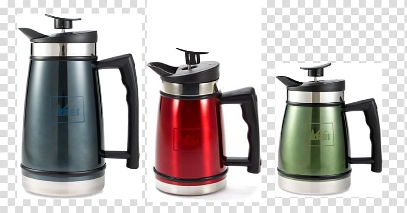 Coffeemaker French Presses Tea Thermoses, Coffee transparent background PNG clipart