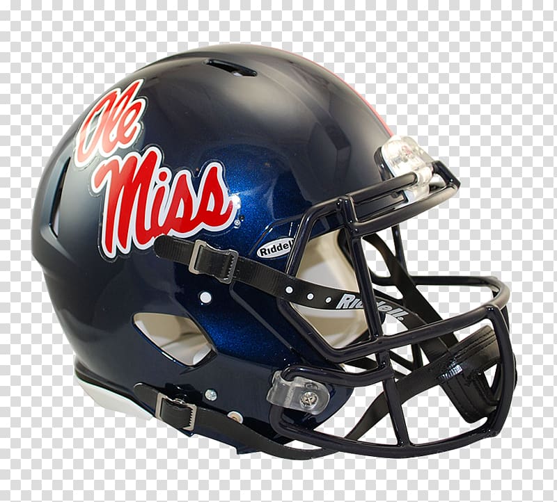 Ole Miss Rebels football University of Mississippi New Orleans Saints New York Giants NFL, Football Helmet transparent background PNG clipart