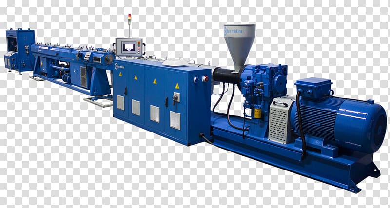 Plastic Pipe Extrusion Machine Injection moulding, linecorrugated transparent background PNG clipart