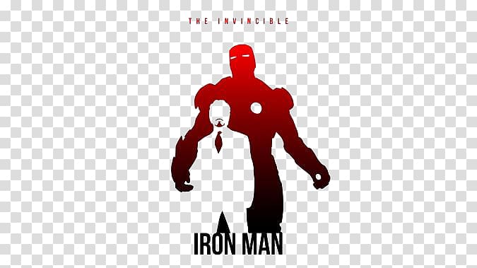 Iron-Man poster, Iron Man Captain America Thor Marvel Comics , Iron Man Silhouette transparent background PNG clipart