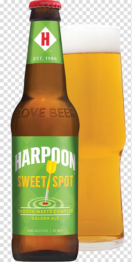 India pale ale Harpoon Brewery Lager Beer, beer transparent background PNG clipart