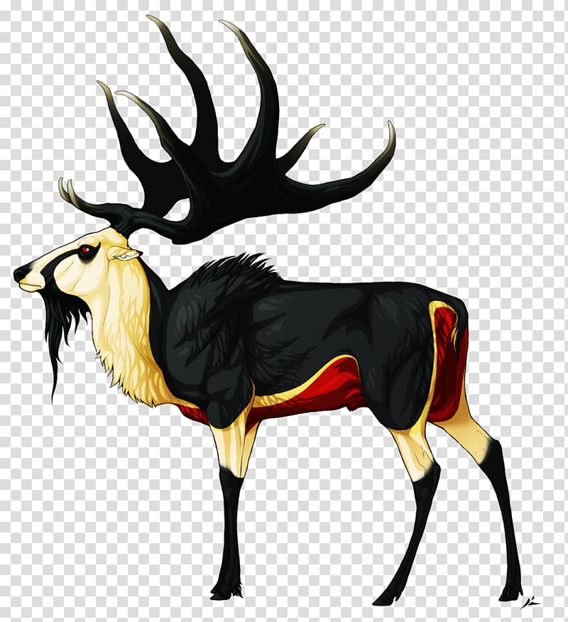Reindeer The Endless Forest Saosin Antelope, large deer head transparent background PNG clipart