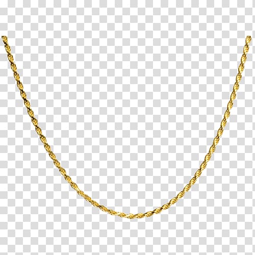 Chain Necklace Gold plating Gold-filled jewelry, gold chain transparent background PNG clipart