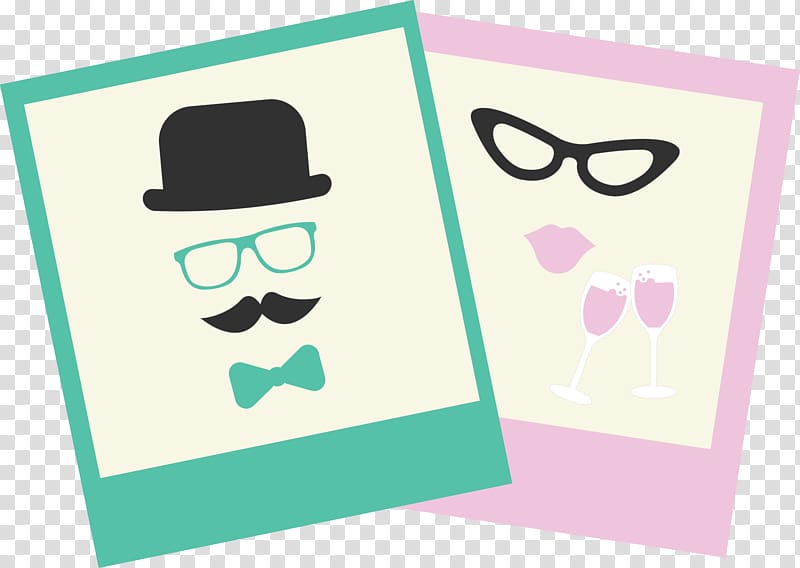 Glasses Moustache Pink M , glasses transparent background PNG clipart