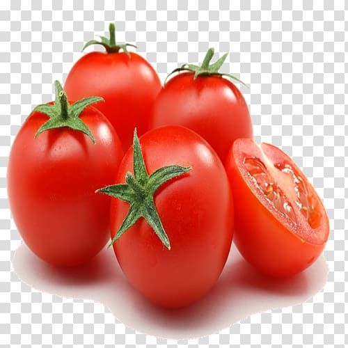 Cherry tomato Vegetable Canned tomato Roma tomato Food, vegetable transparent background PNG clipart